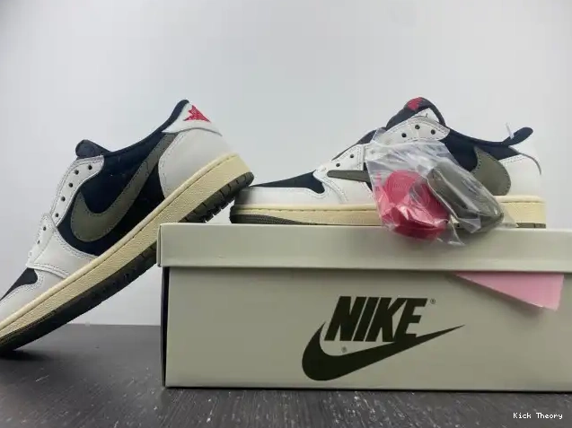 Kicked Out Shoe Store Air OG 1 Olive Travis x WMNS Low Jordan DZ4137-106 Scott 0610